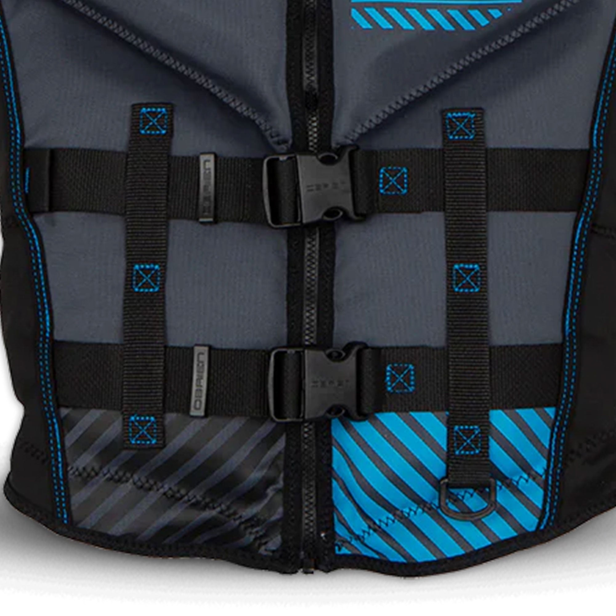 O'Brien Men's M Life Jacket w/Split Back Panel & BioLite Inner, Blue (Open Box) - VMInnovations