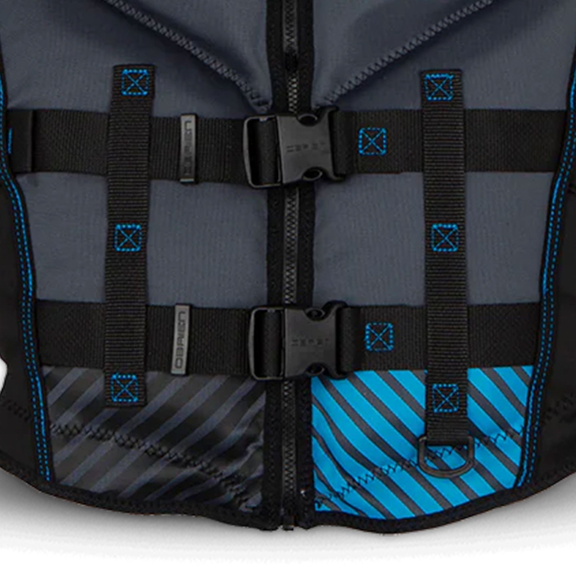 O'Brien Men's Recon XL Life Jacket with Split Back Panel and BioLite Inner, Blue - VMInnovations