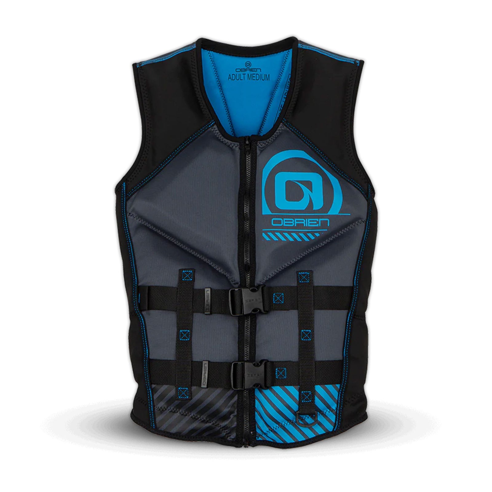 O'Brien Men's 2XLarge Recon Neoprene CGA Life Jacket w/BioLite , Blue (Open Box) - VMInnovations