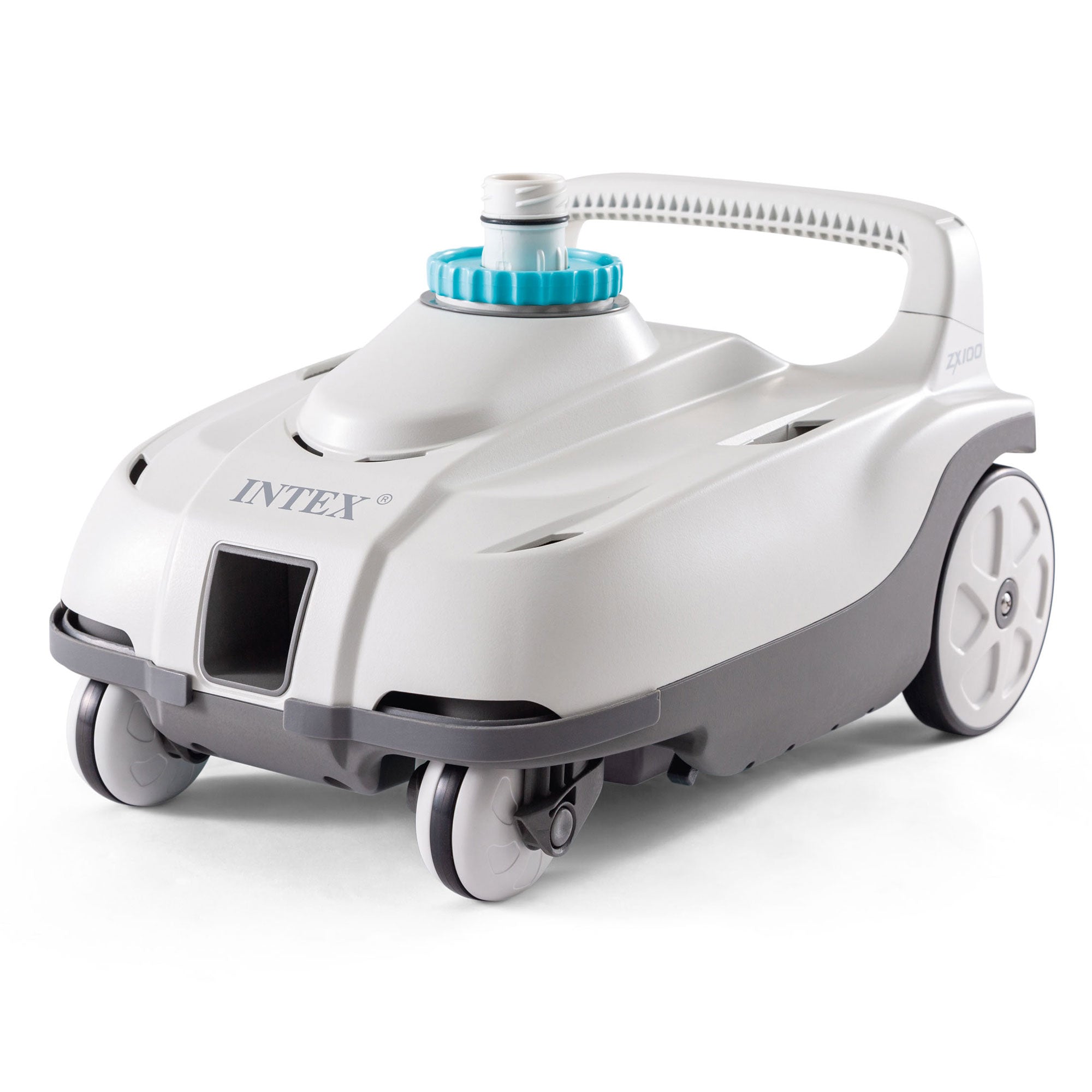 Intex ZX100 Automatic Pressure Side Pool Cleaner with Pool Sand Filter Pump - VMInnovations