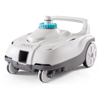 Intex ZX100 Automatic Pressure Side Pool Cleaner with Pool Sand Filter Pump - VMInnovations