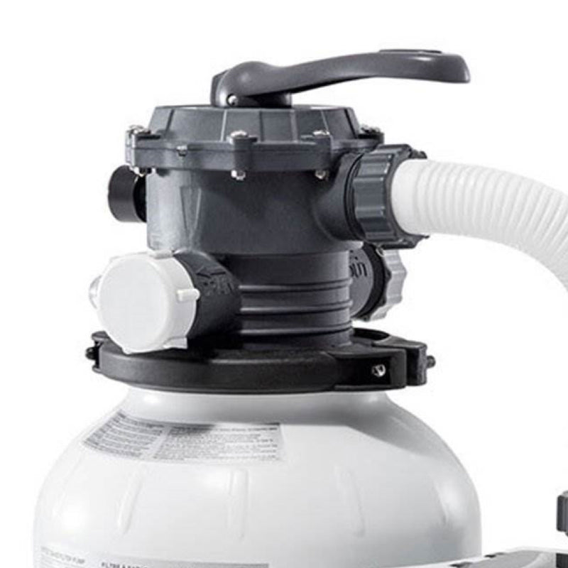 Intex ZX100 Automatic Pressure Side Pool Cleaner with Pool Sand Filter Pump