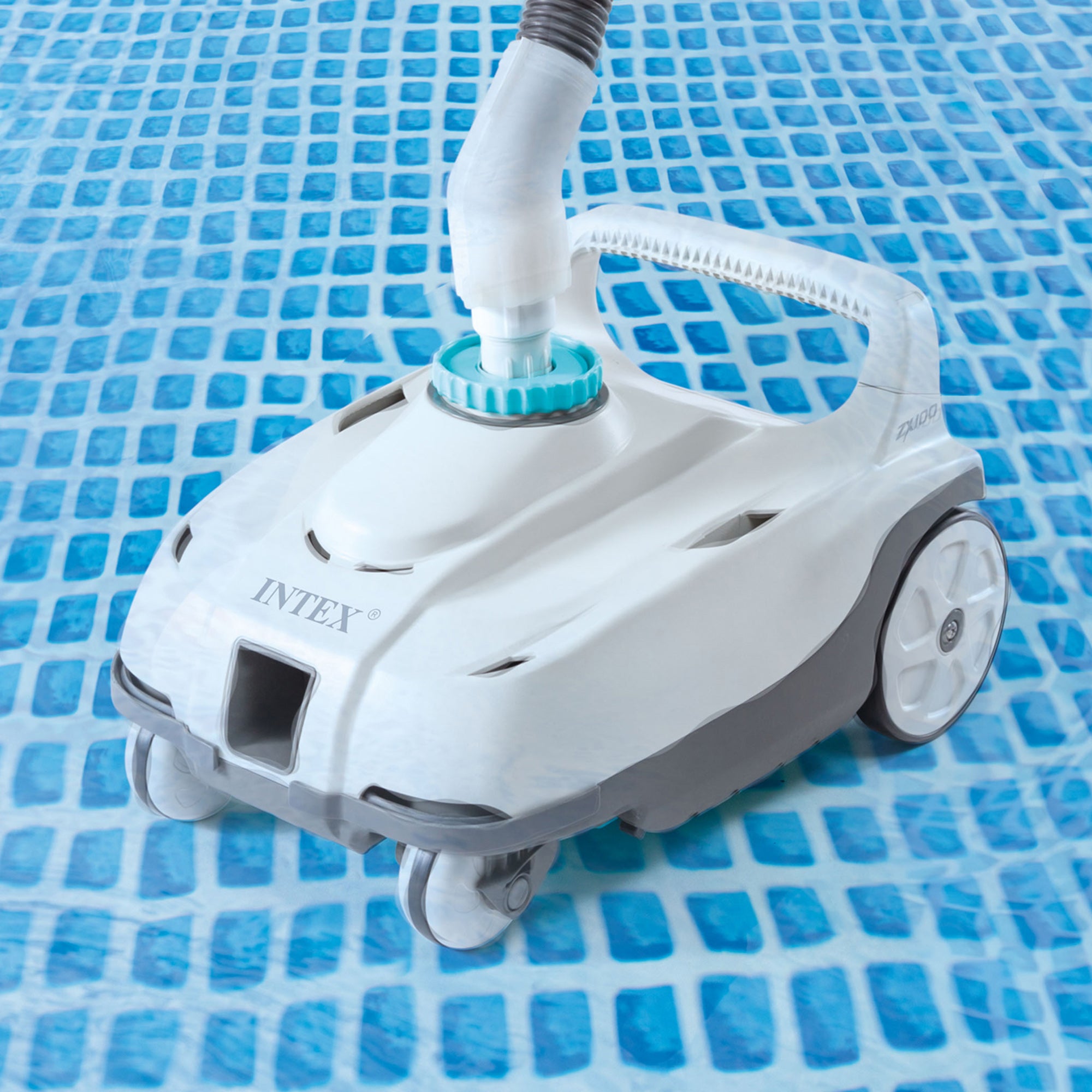 Intex ZX100 Auto Pressure Side Pool Cleaner with Krystal Clear Saltwater System - VMInnovations