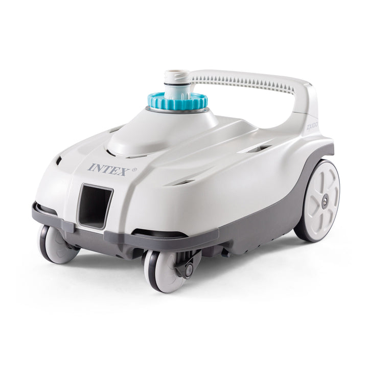 Intex ZX100 Automatic Pressure Side Pool Cleaner with Pool Sand Filter Pump