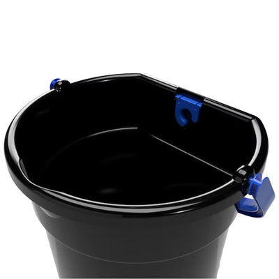 Gracious Living 5.8 Gallon Flat Back Indoor Outdoor Garden Water Bucket (3 Pack) - VMInnovations