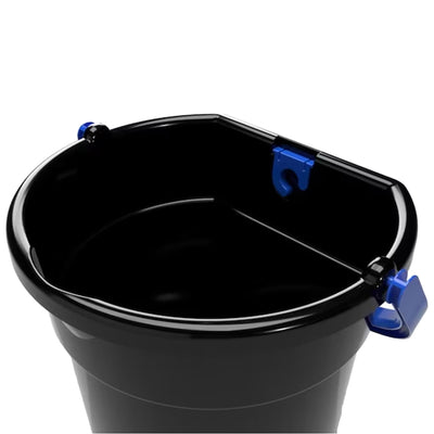 Gracious Living 5.8 Gallon Flat Back Indoor Outdoor Garden Water Bucket (6 Pack)