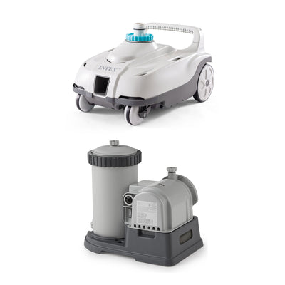 Intex ZX100 Automatic Pool Cleaner with 28633EG Cartridge Filter Pump System - VMInnovations
