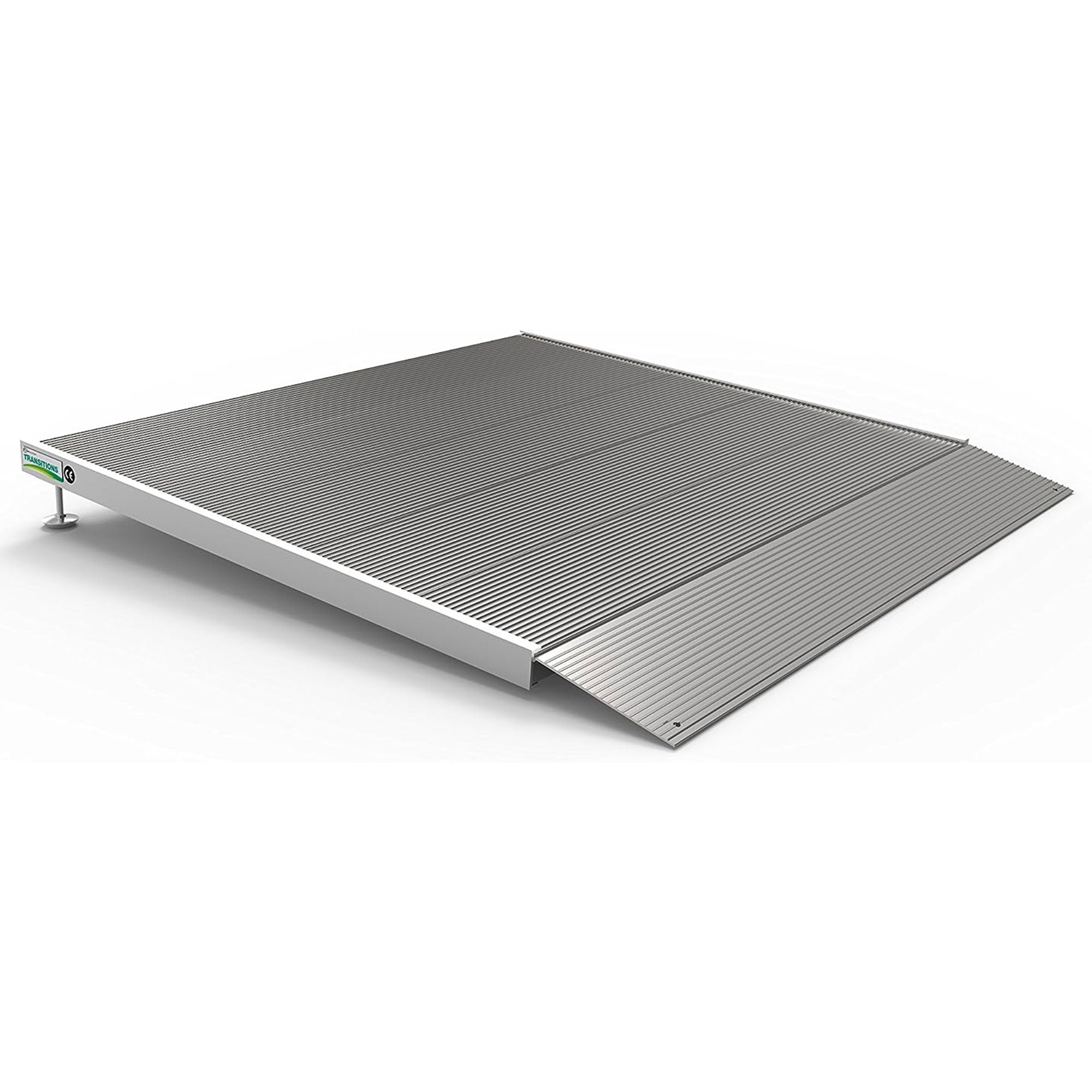 EZ-ACCESS TRANSITIONS 36” Self Supporting Aluminum Angled Entry Ramp (Open Box) - VMInnovations
