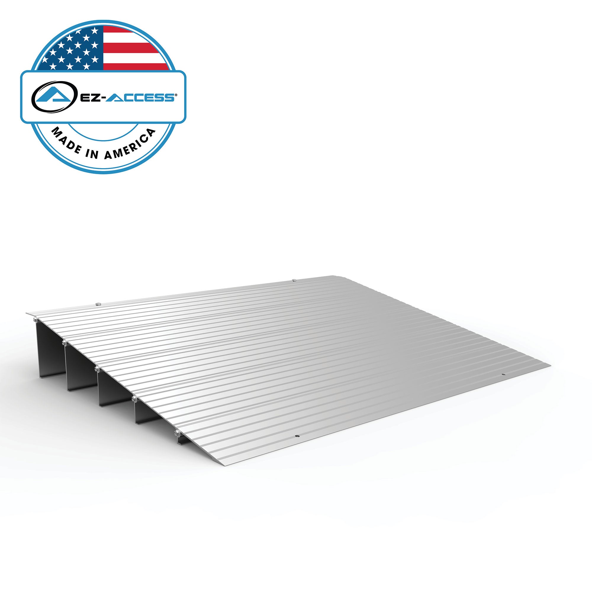 EZ-ACCESS TRANSITIONS 5” Portable Self Supporting Aluminum Entry Ramp (Used) - VMInnovations