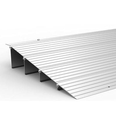 EZ-ACCESS TRANSITIONS 4” Portable Self Supporting Aluminum Modular Entry Ramp