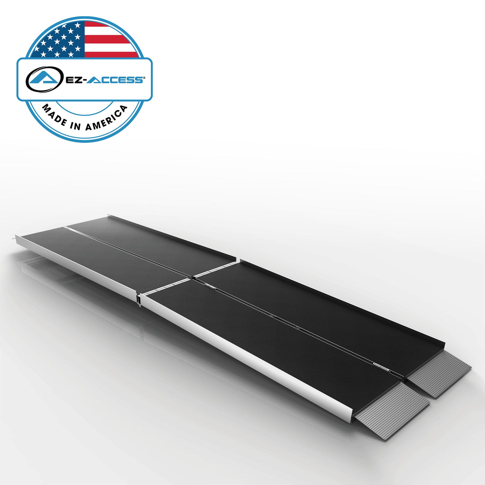 SUITCASE 10 Foot Portable Trifold Folding Aluminum Wheelchair Ramp (Open Box) - VMInnovations