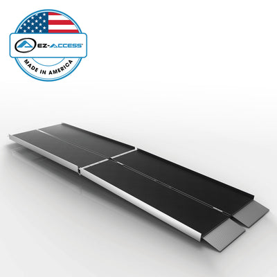 SUITCASE 10 Foot Portable Trifold Folding Aluminum Wheelchair Ramp (Used) - VMInnovations