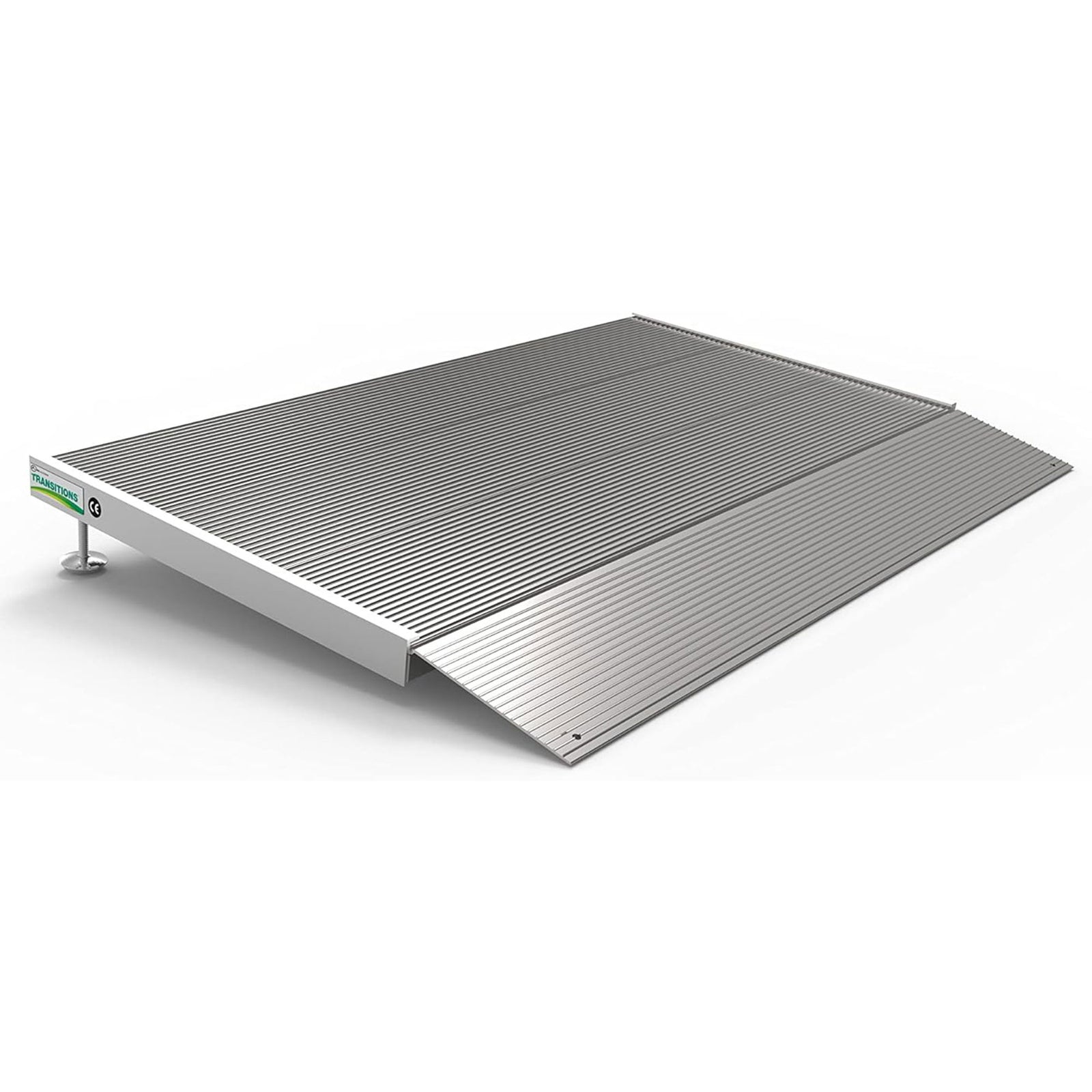EZ-ACCESS TRANSITIONS 24” Portable Self Supporting Aluminum Angled Entry Ramp - VMInnovations