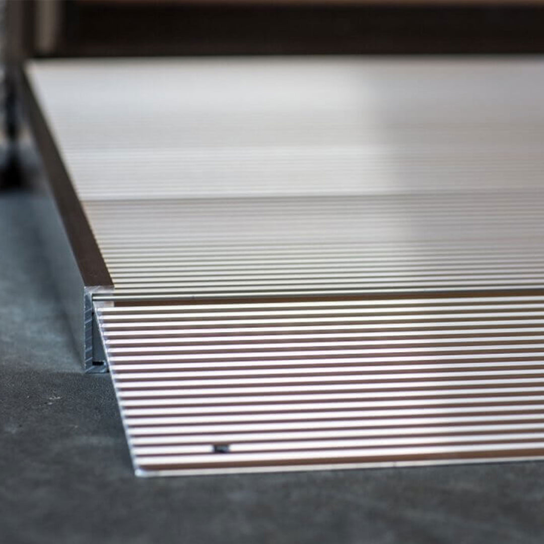 EZ-ACCESS TRANSITIONS 24” Portable Supporting Aluminum Angled Entry Ramp (Used) - VMInnovations