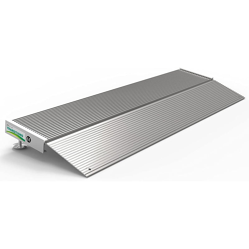 EZ-ACCESS TRANSITIONS 12” Portable Aluminum Angled Entry Ramp (Open Box)
