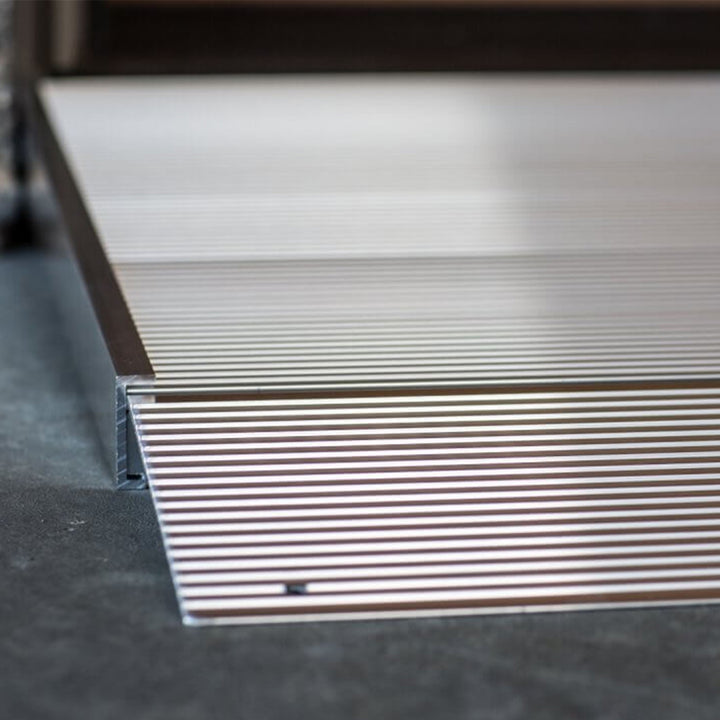 EZ-ACCESS TRANSITIONS 12” Portable Aluminum Angled Entry Ramp (Open Box)