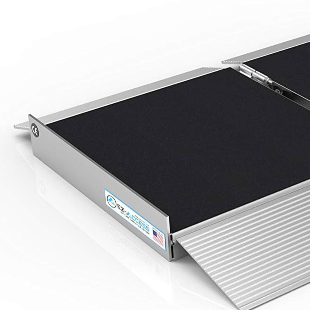 EZ-ACCESS 2ft Suitcase Singlefold Ramp w/Surface That Resists Slips (Used) - VMInnovations