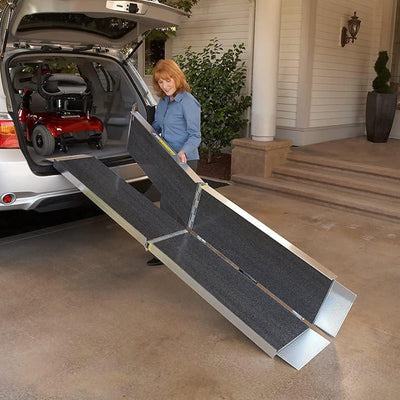 EZ-ACCESS SUITCASE 5Ft Portable Ramp w/Surface That Resists Slips (Open Box)