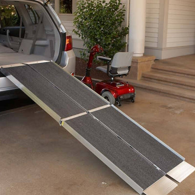 EZ-ACCESS SUITCASE 5Ft Portable Ramp w/Surface That Resists Slips (Open Box)