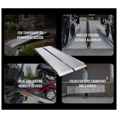EZ-ACCESS SUITCASE 4’ x 30" Singlefold Ramp for Scooters & Wheelchairs (Used) - VMInnovations