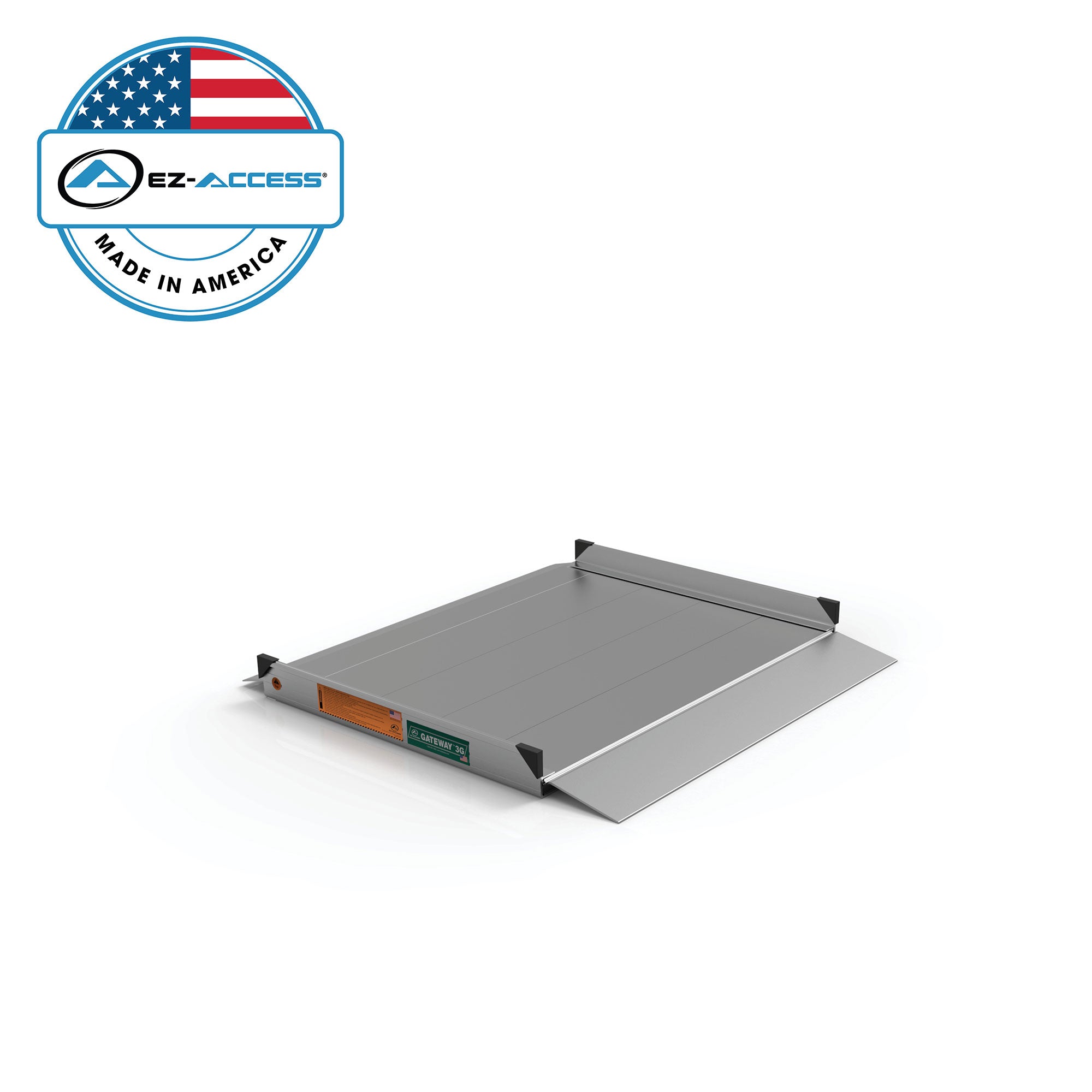 EZ-ACCESS GATEWAY 3G 3 Foot Solid Surface Aluminum Portable Wheelchair Ramp