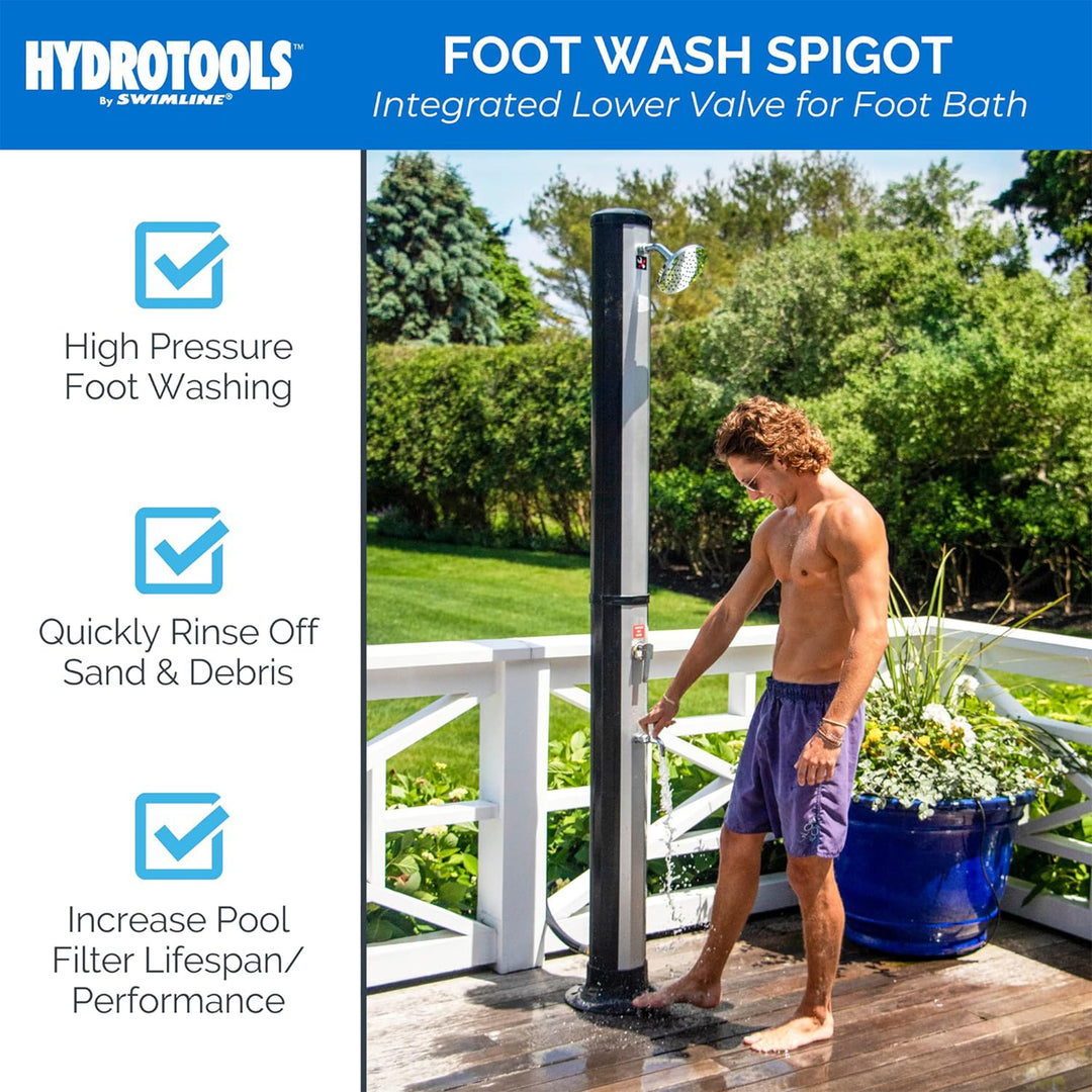 Swimline HydroTools Niagara Rainfall 7 Foot Adjustable Outdoor Shower (Open Box)