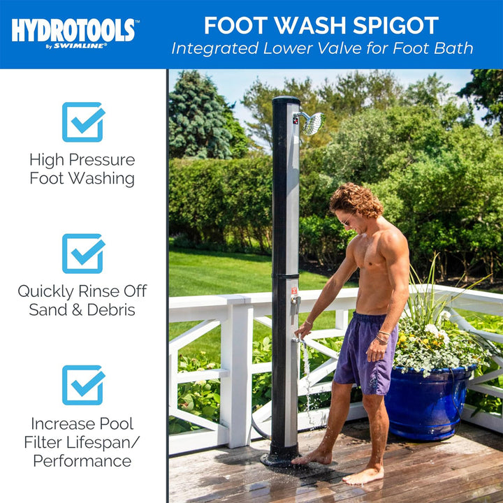 Swimline HydroTools Niagara Rainfall 7 Foot Adjustable Outdoor Shower (Open Box)