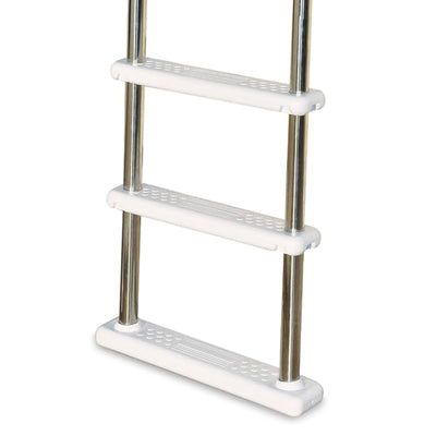 Swimline HydroTools Stainless Steel Pool Deck Ladder with Non Slip Molded Steps - VMInnovations