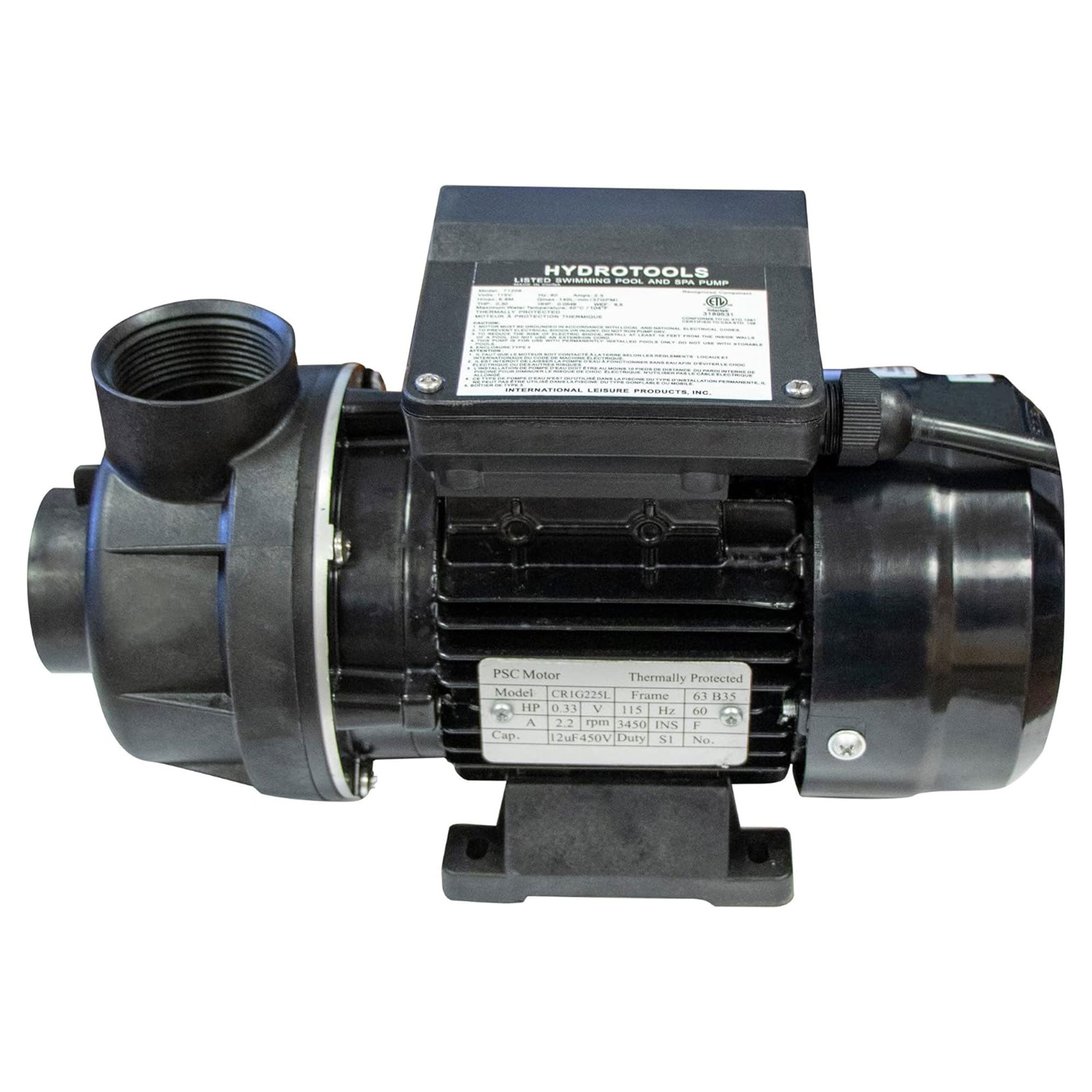 Swimline HydroTools Hydro Flo .25 HP Motor Pump for Above Ground Pools(Open Box) - VMInnovations