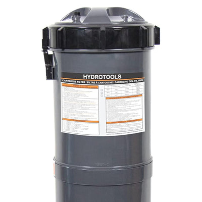 Swimline HydroTools 70 Sq Ft Sure Flo Cartridge Pool Filter Tank and Elements