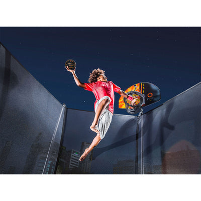 Vuly Trampolines Basketball Set with Backboard, Hoop, Basketball, and Air Pump - VMInnovations