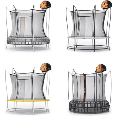Vuly Trampolines Basketball Set with Backboard, Hoop, Basketball, and Air Pump - VMInnovations
