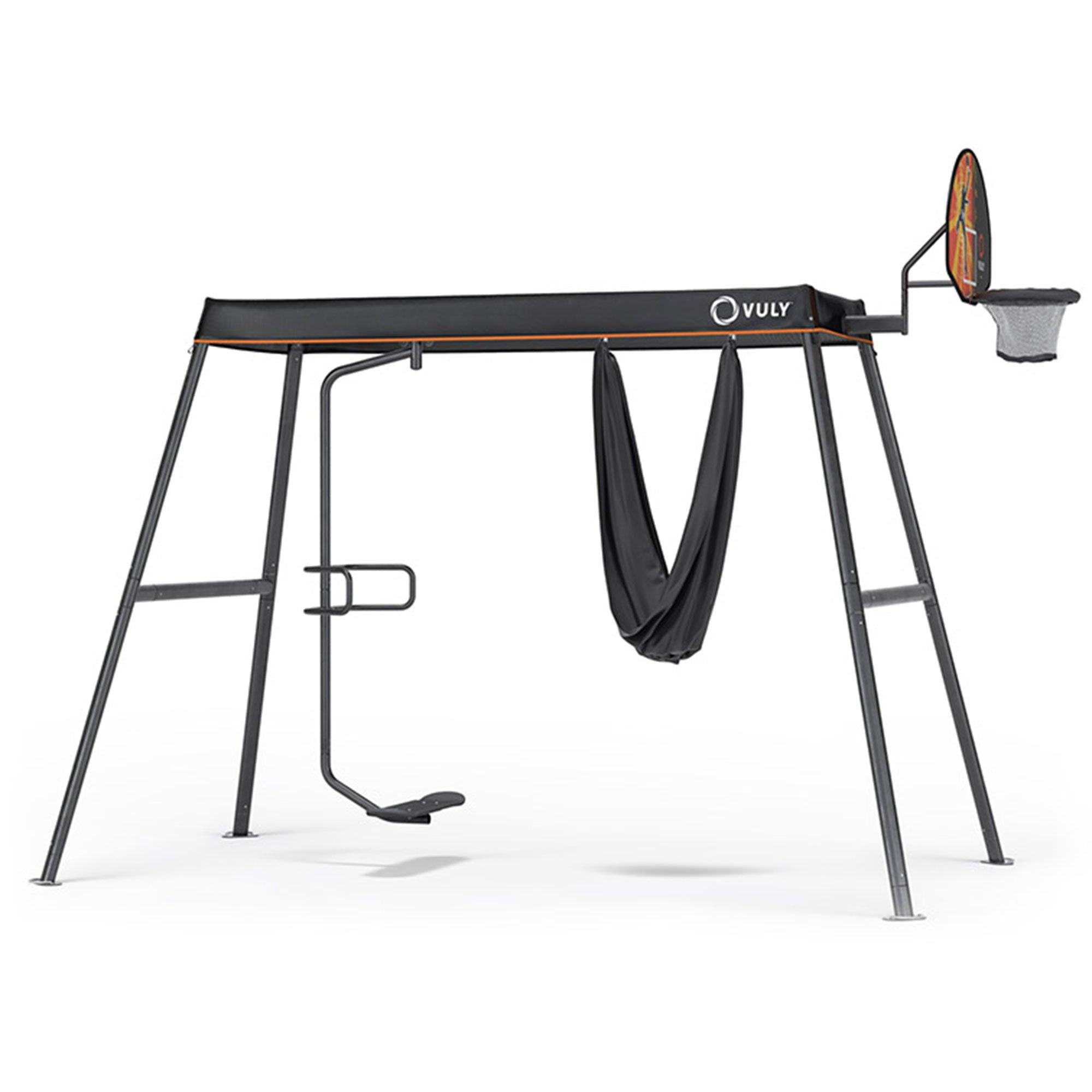 Vuly Trampolines Basketball Set with Backboard, Hoop, Basketball, and Air Pump - VMInnovations