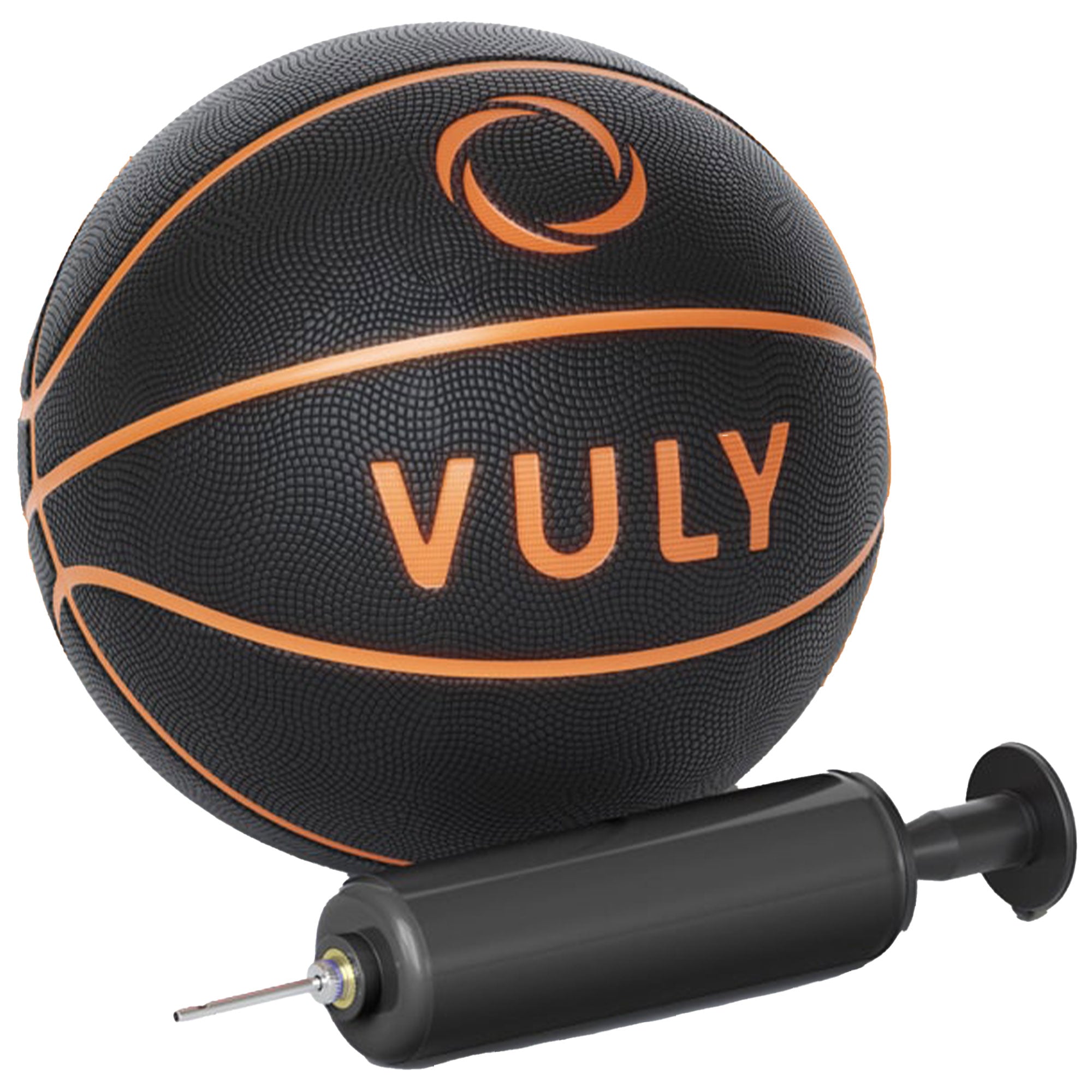 Vuly Trampolines Basketball Set with Backboard, Hoop, Basketball, and Air Pump