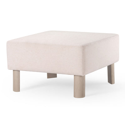Maven Lane Lena Contemporary Upholstered Ottoman (Used) - VMInnovations