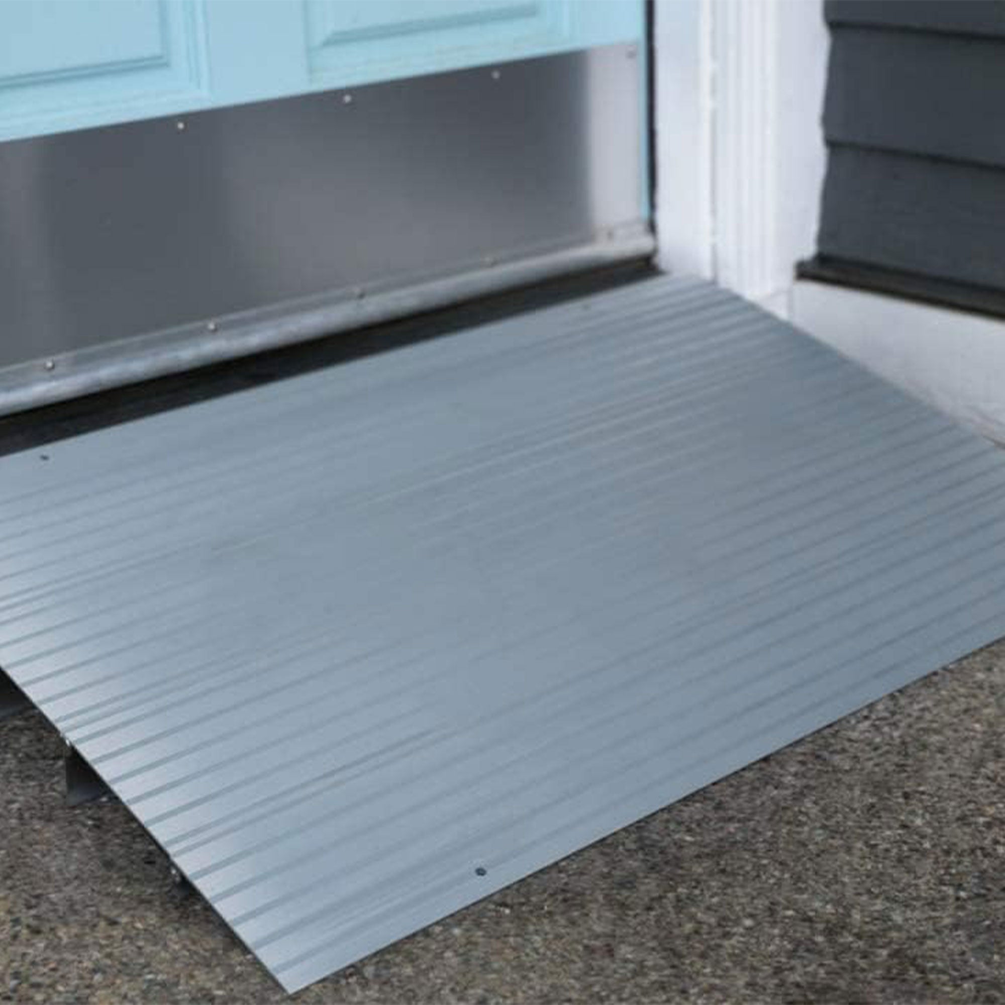 EZ-ACCESS 6” Portable Self Supporting Aluminum Modular Entry Ramp (For Parts) - VMInnovations