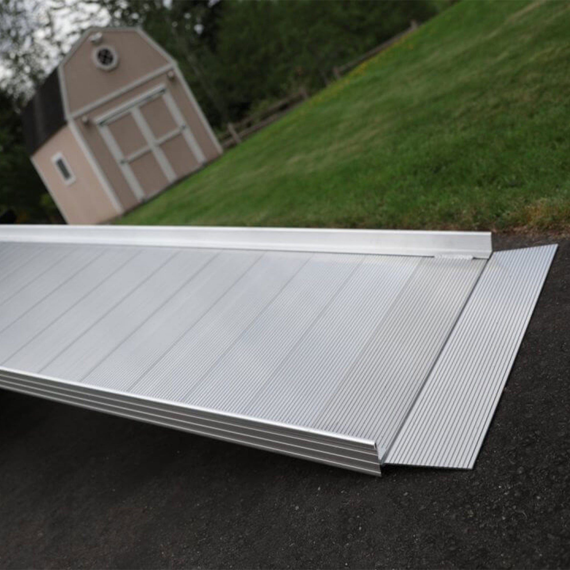 EZ-ACCESS 6Ft Walk Ramp w/Textured Surface & Hook/Strap Attachment(Used) - VMInnovations