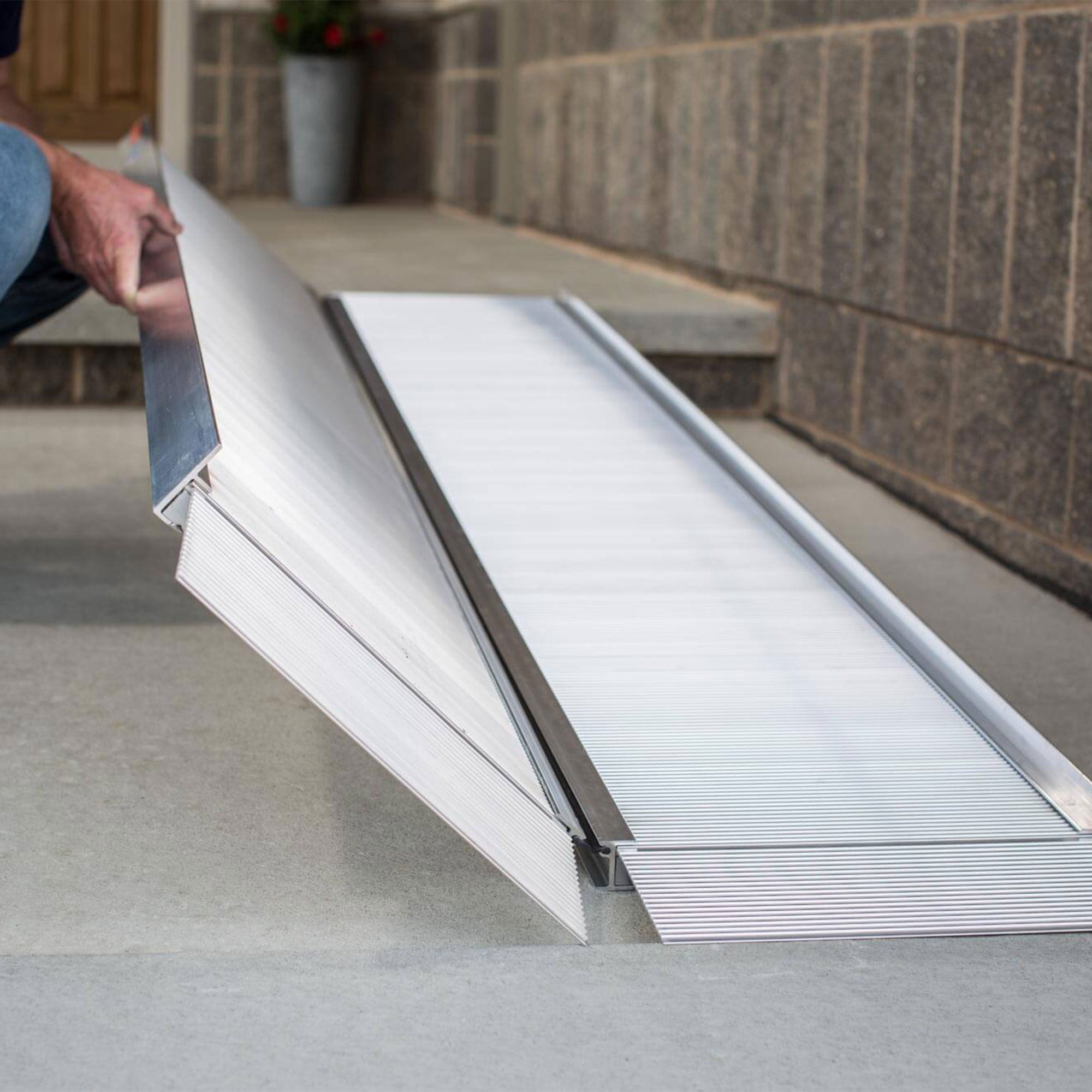 EZ-ACCESS SUITCASE 7’ x 30" Portable Ramp Suited for Minivans & SUVs (Used) - VMInnovations