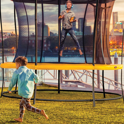 Vuly Medium Lift 2 Trampoline with Double Sided Padding and Extra Tall Enclosure