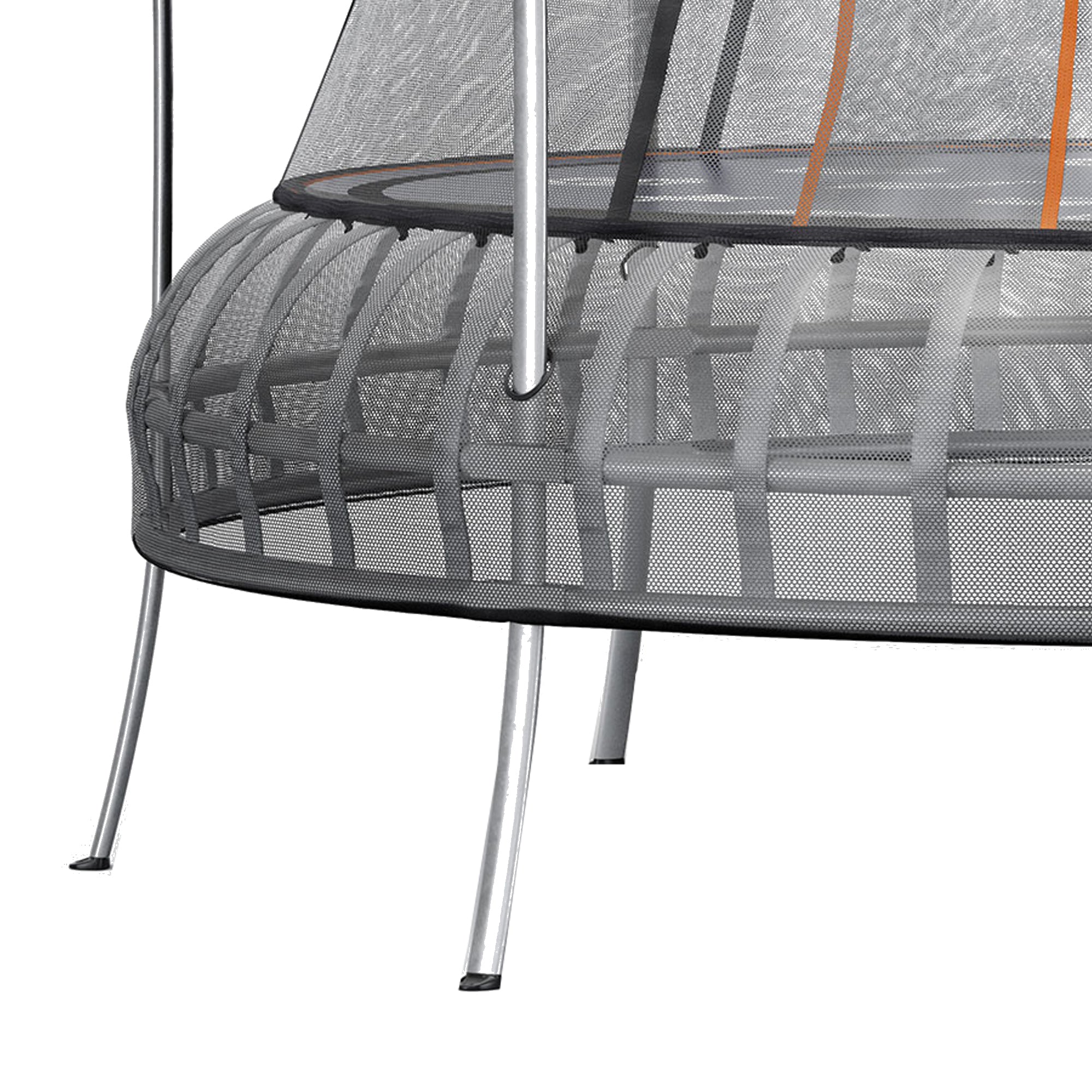 VULY 12 Ft Thunder Outdoor Trampoline with Springless Design & Built In Games