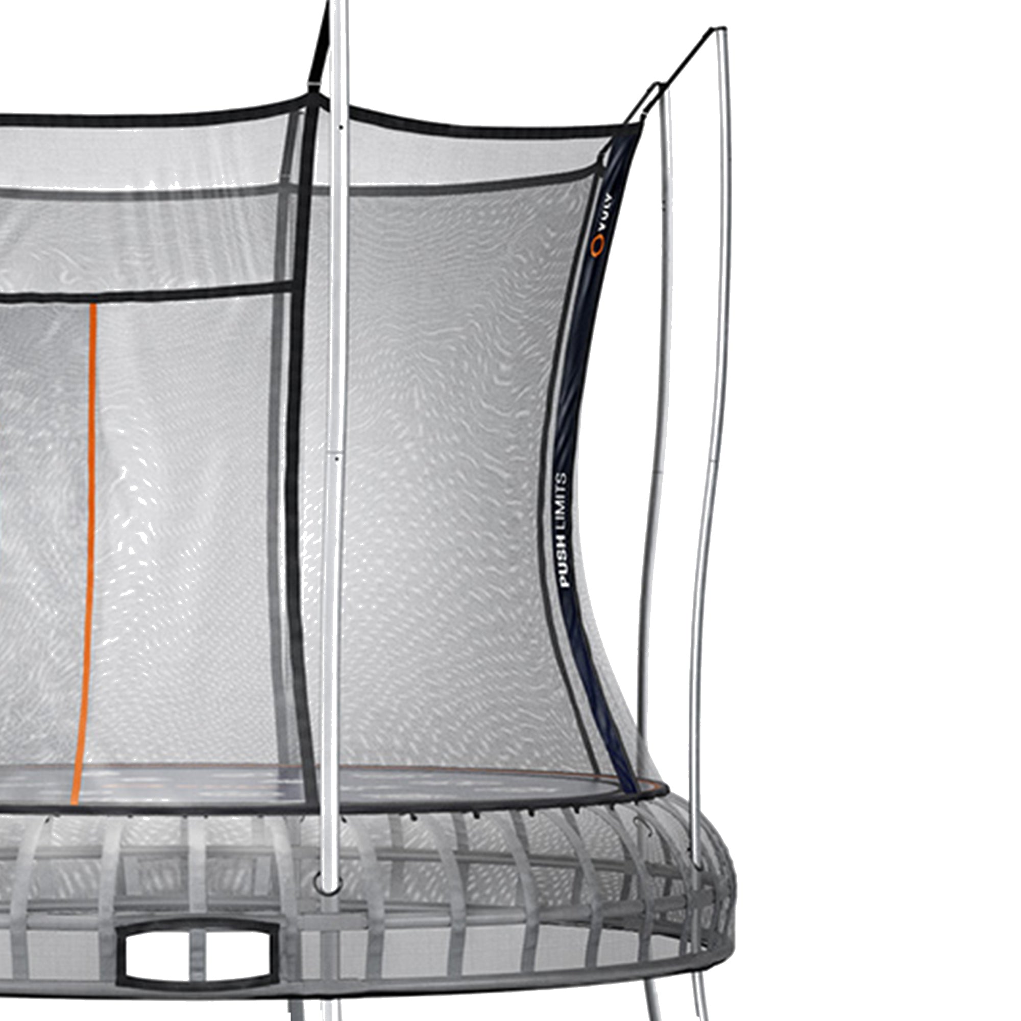 VULY 12 Ft Thunder Outdoor Trampoline with Springless Design & Built In Games