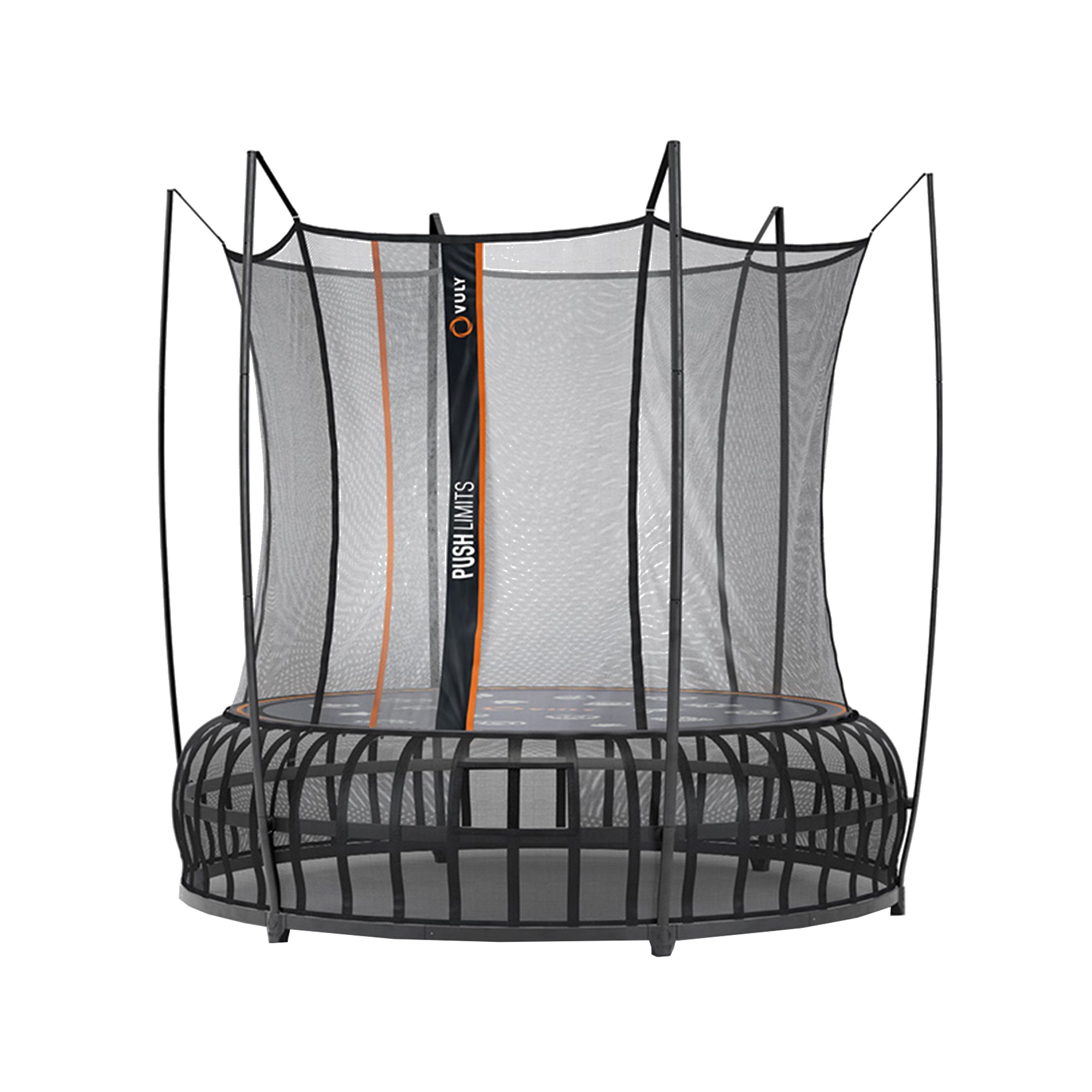 Vuly Trampolines Thunder Pro Trampoline w/Dual Ring Foundation & Built In Games