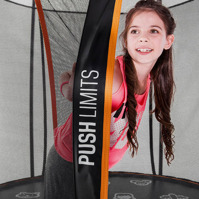 Vuly Trampolines Thunder Pro Trampoline w/Dual Ring Foundation & Built In Games
