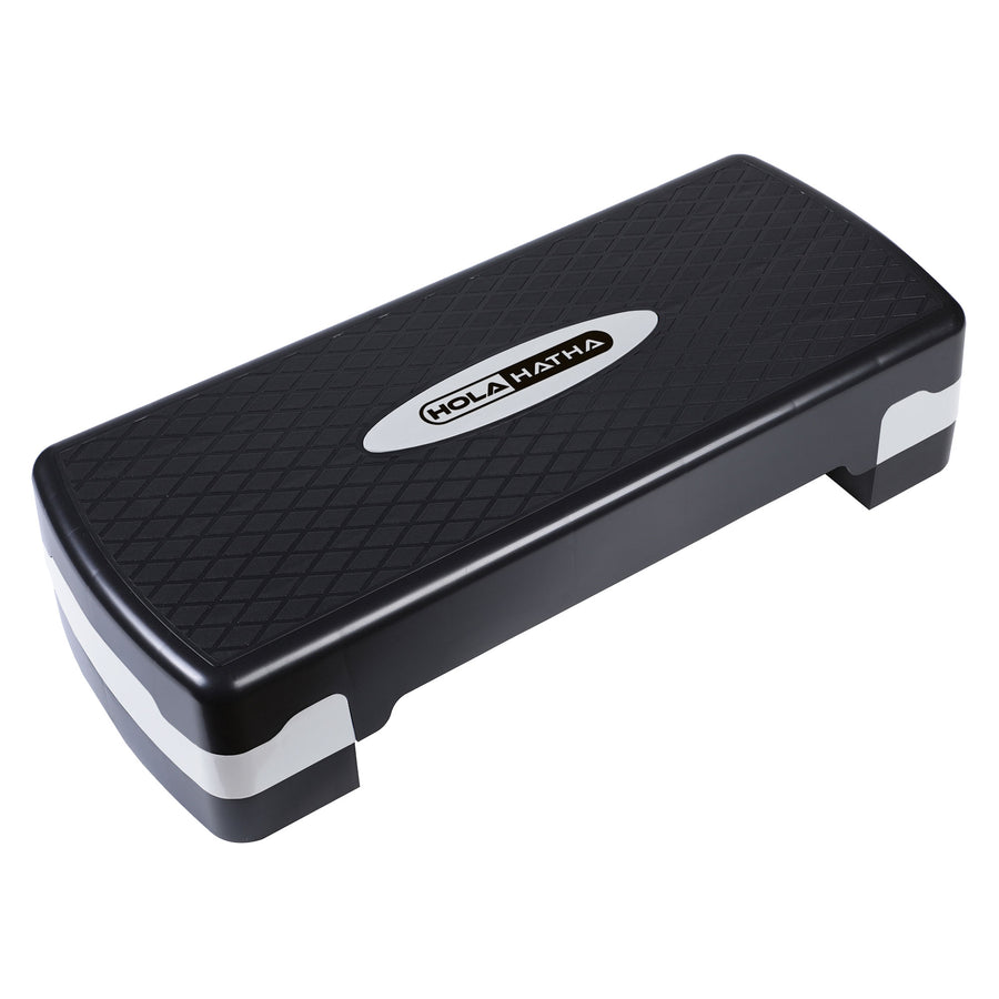 HolaHatha Aerobic Step Platform Exercise Equipment w/ Adjustable Height (Used) - VMInnovations