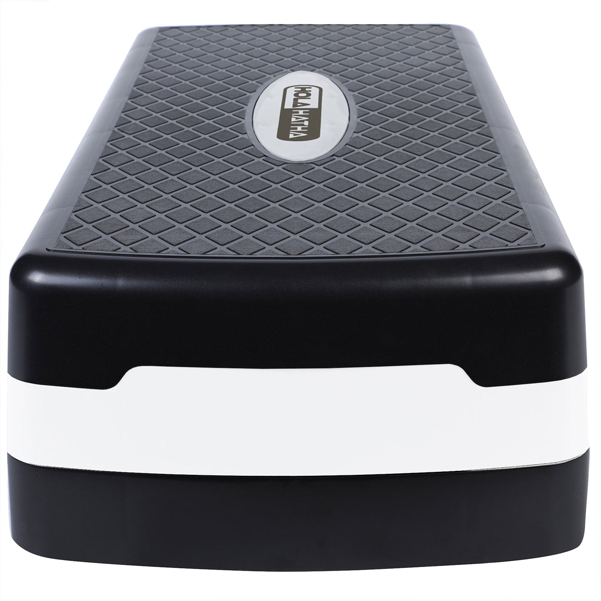 HolaHatha Step Platform Exercise Fitness Equipment w/Adjustable Height(Open Box) - VMInnovations