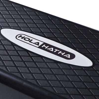 HolaHatha Aerobic Step Platform Exercise Equipment w/ Adjustable Height (Used) - VMInnovations
