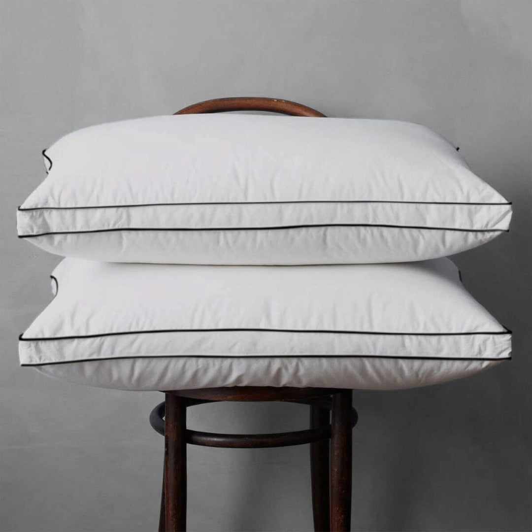 APSMILE Goose Feathers & Down Pillow with Ultra Soft Cotton (Open Box) - VMInnovations