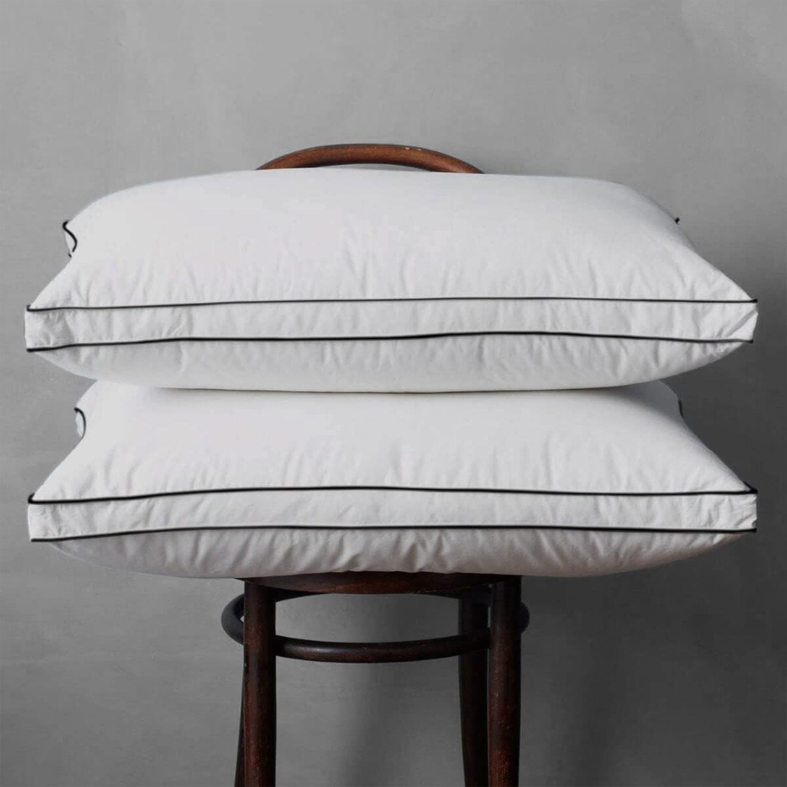 APSMILE Goose Feathers & Down Pillow with Ultra Soft Cotton (Open Box) - VMInnovations