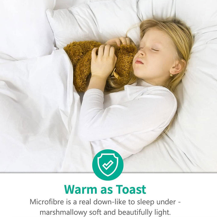 APSMILE Reversible Down Alternative Full King Comforter, All White (Used) - VMInnovations