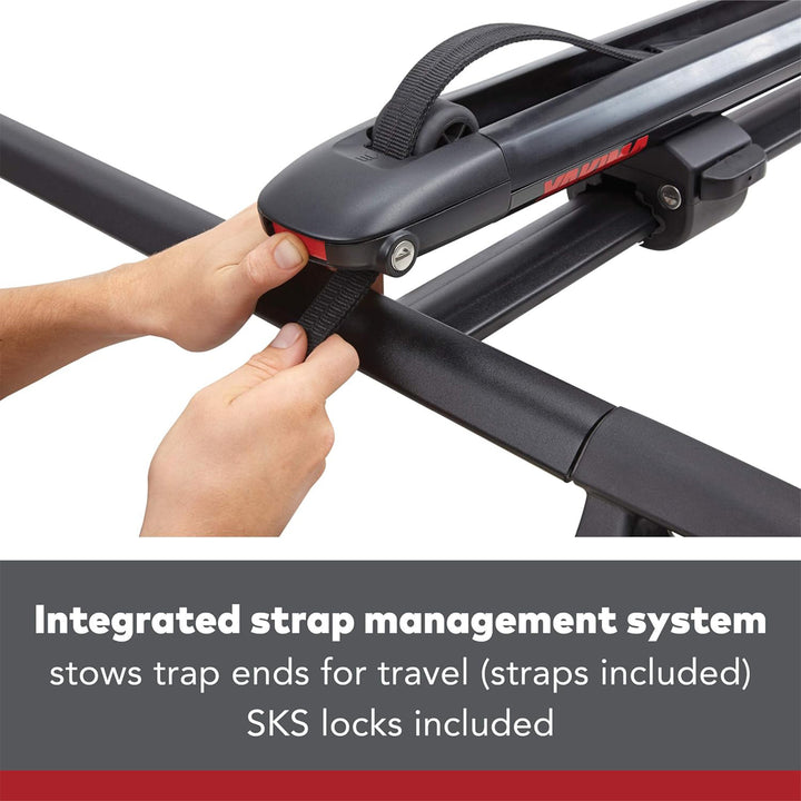 Yakima SupDawg Rooftop Stand Up Paddleboard & Surfboard Rack, Black (Open Box)